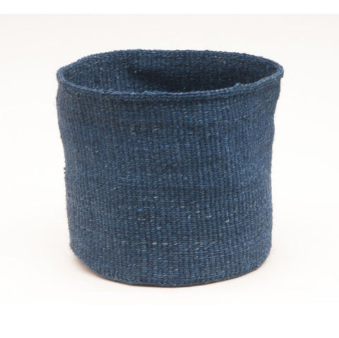 Denim Blue Sisal Basket