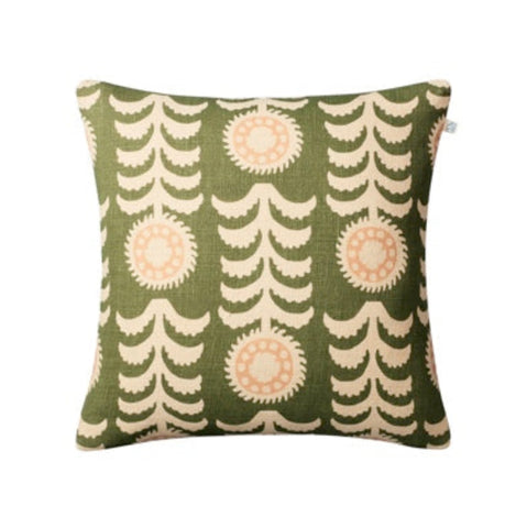 Green and Rose Cushion