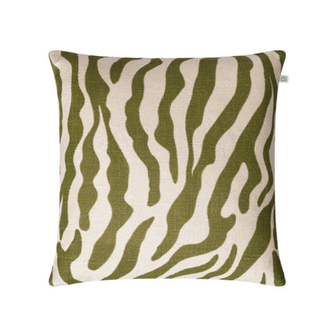 Green Zebra Cushion