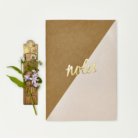 Pink & Gold Notebook