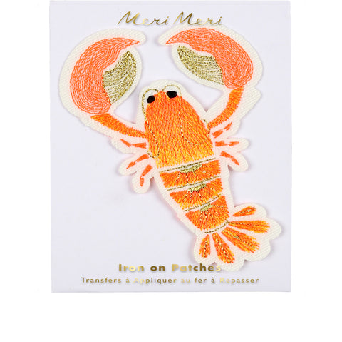 Neon Lobster Patch