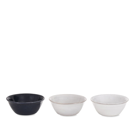 Nibble Bowl Set - Navy & White