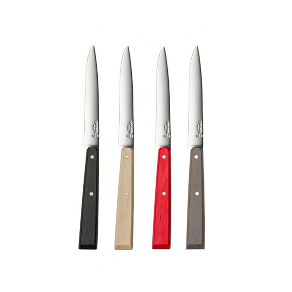 Opinel Table Knives - Red, Black and Industrial Grey