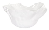 White Scalloped Bowl Medium