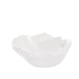 White Scalloped Bowl Small