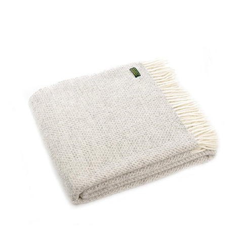 Grey Beehive Throw