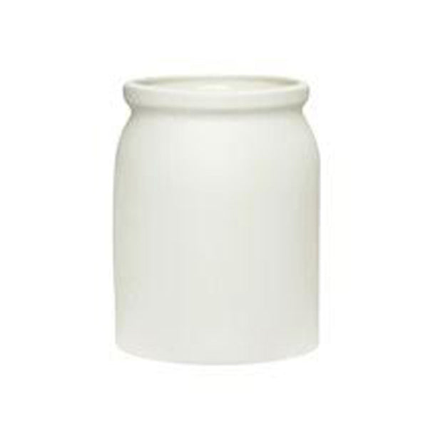 White Ceramic Pot (large)