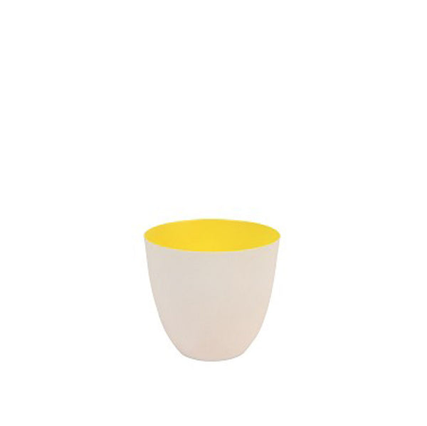 Yellow Coloured Porcelain T-Light