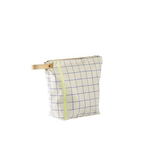 Check & Striped Washbag