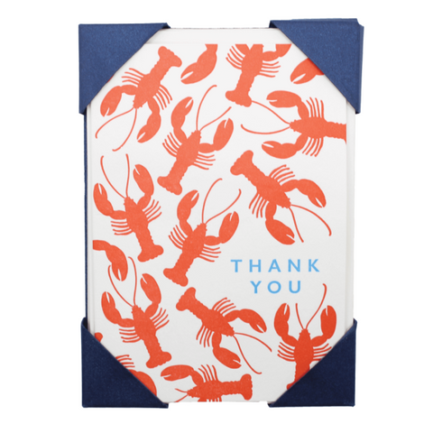 Lobster Thank you Cards