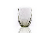 Olive Swirl Glass - Box of 6
